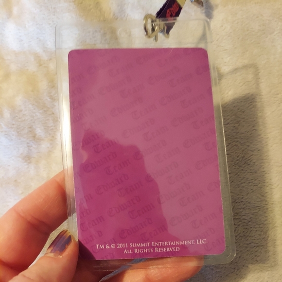 NWT Original Twilight Saga Breaking Dawn Edward Cullen Lanyard 🧛♂️ - Picture 4 of 6